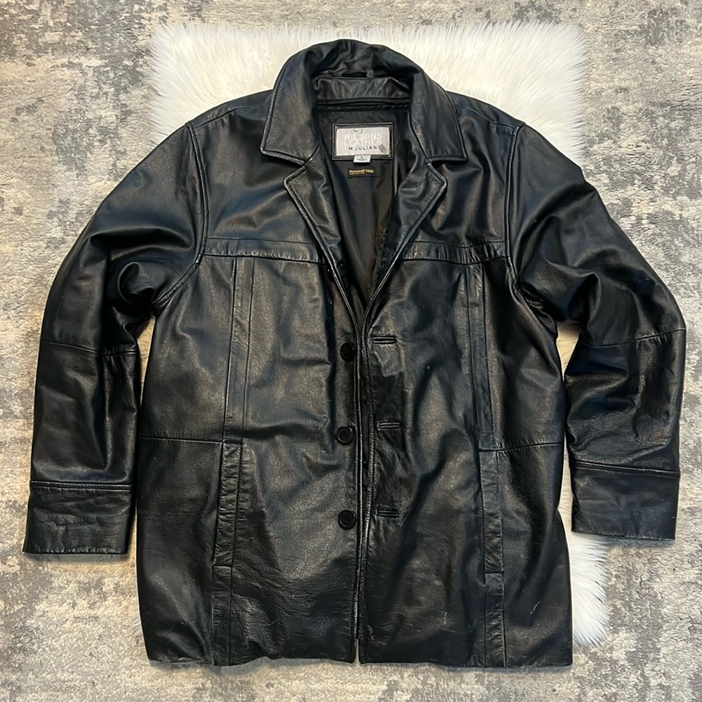 Wilson’s Leather M. Julian 💯 genuine leather jacket/coat